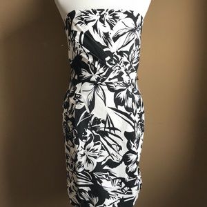White House Black Market Strapless dress